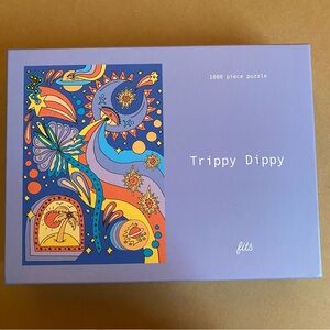 Fits 1000 Piece Puzzle- “Trippy Dippy”